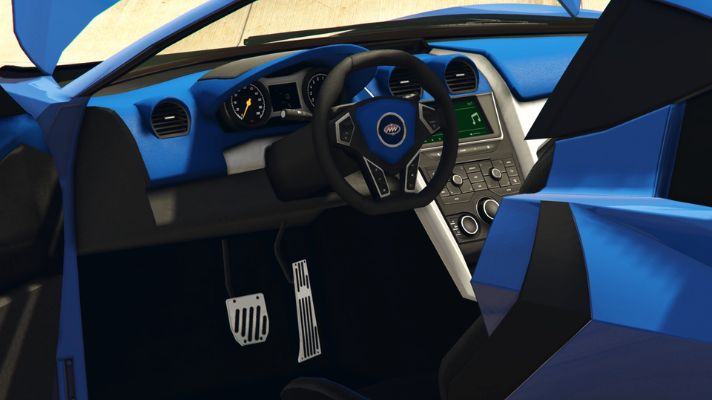 Coquette D10 Inside view GTA 5