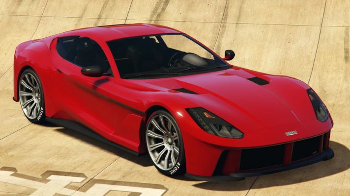 Itali GT front quartor view GTA 5